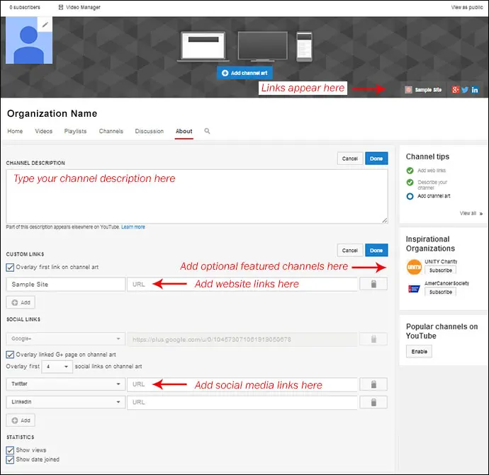 How to Customize Your  Channel: 8 Steps (with Pictures)