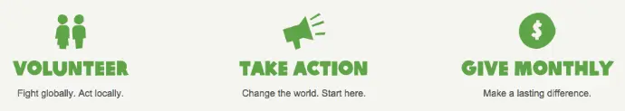 Calls to Action Oxfam