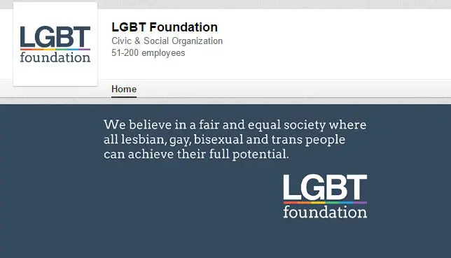 LGBT Foundation LinkedIn