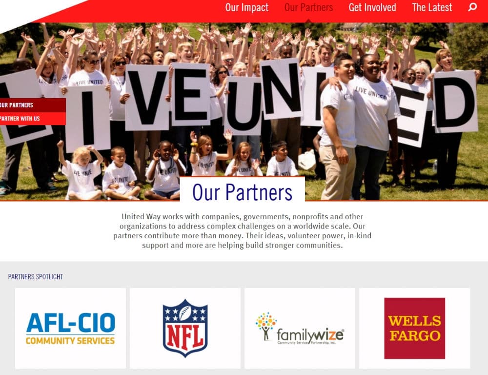 Partners Page United Way