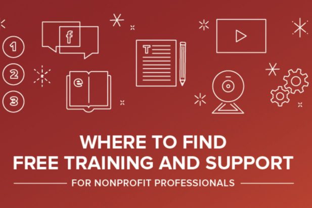 Where to find free training and support for nonprofit professionals