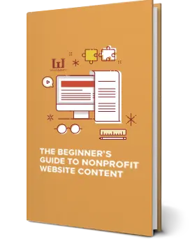 Cover for the Beginner's Guide to Nonprofit Website Content