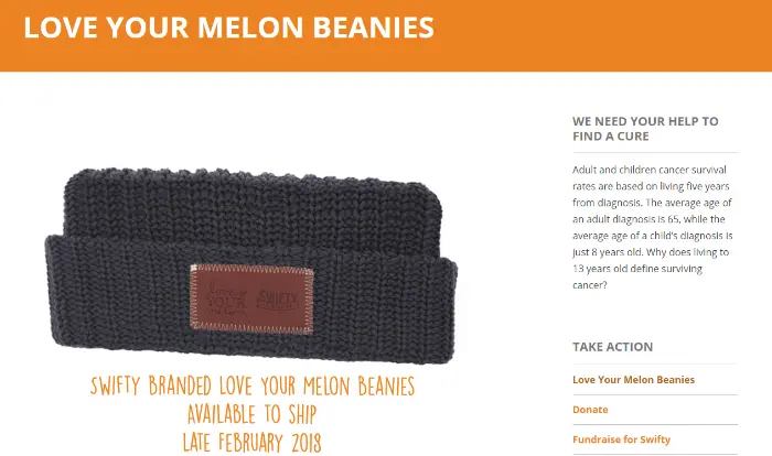 Swifty and Love Your Melon Beanies