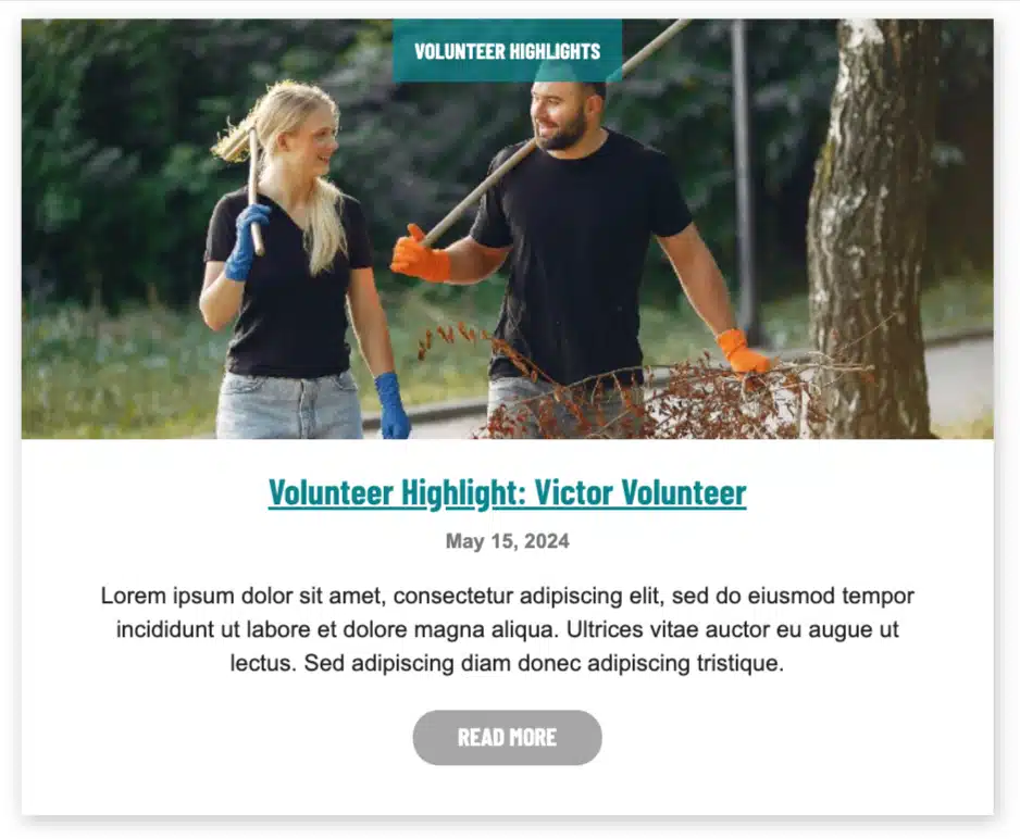 A screenshot of a blog post in Pioneer