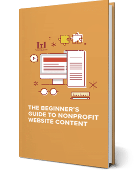 Cover of the Beginner's Guide to Nonprofit Website Content