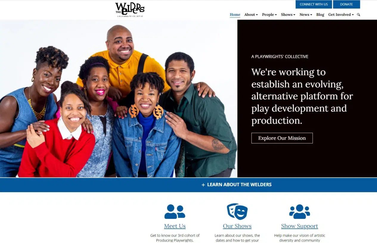 The Welders homepage
