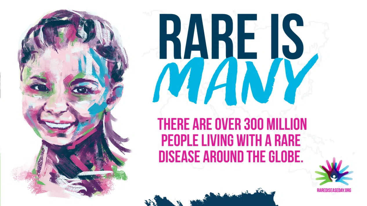 Rare Is Many rare disease graphic from Rare Disease Day resources